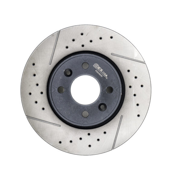 Juego de Discos Delanteros (x2) Hiperventilados para Renault SANDERO RS