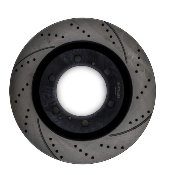 Juego de Discos Delanteros (x2) Hiperventilados para Toyota PRADO /11 TX