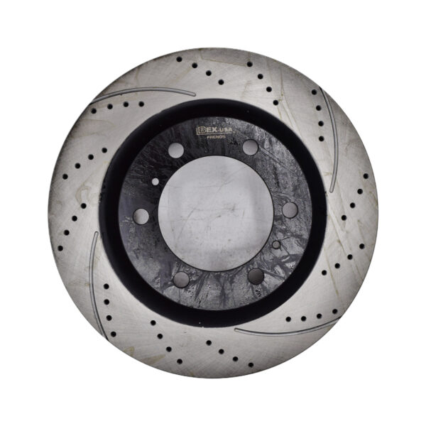 Juego de Discos Hiperventilados Delanteros (x2) para Toyota PRADO 11TX