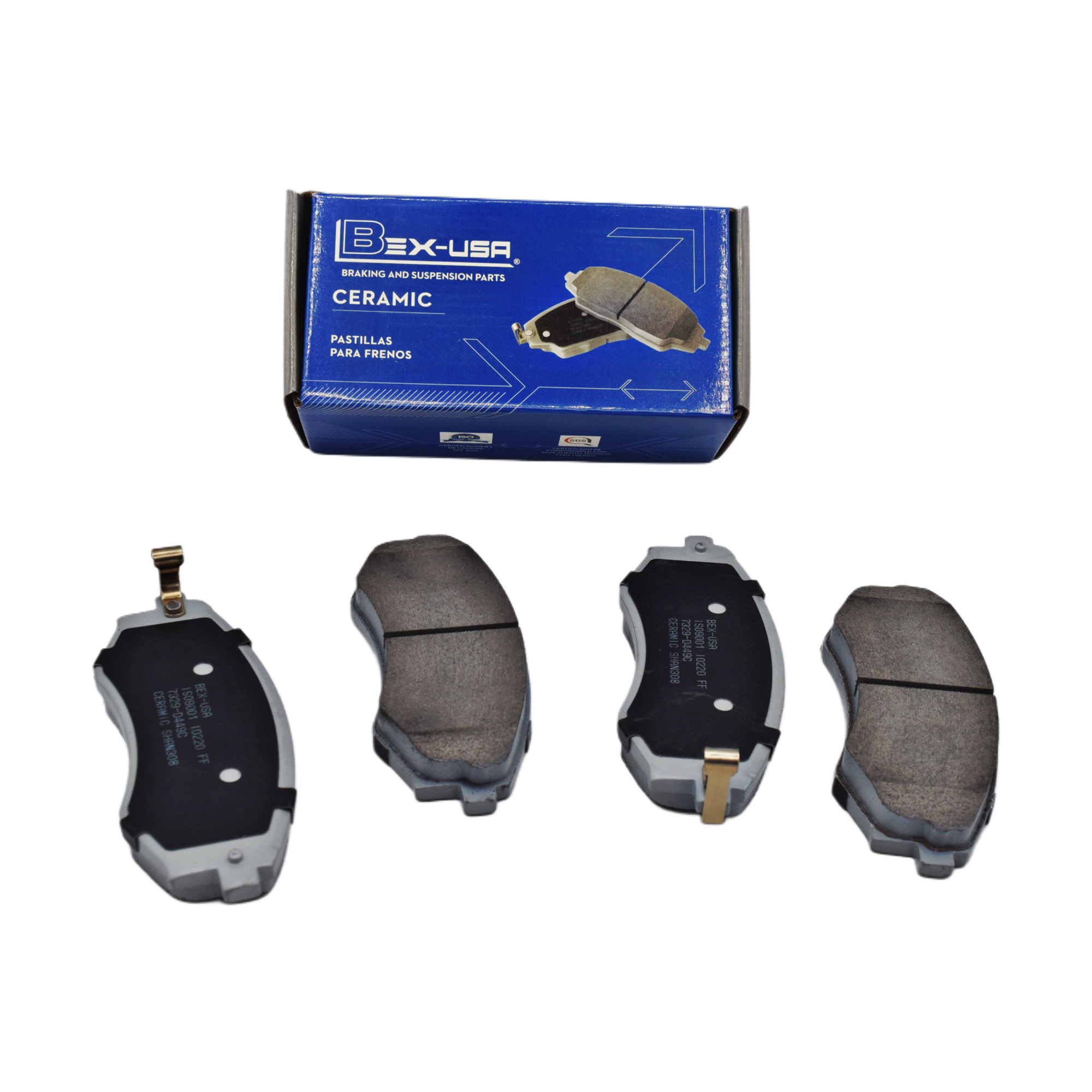 Pastillas Cerámicas para Hyundai ELANTRA92/95,SONATA - Imagen 3